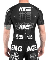 Rashguard de BJJ OEM/ODM, Precio al por Mayor de Fábrica, Sublimación Personalizada, Manga Larga, Transpirable, Secado Rápido, Spandex de Alta Calidad, Sin Costuras