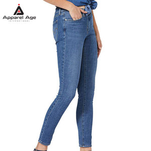 Último Diseño, Servicio OEM, Pantalones Vaqueros para Mujer, Cómodos, Transpirables, de Primera Calidad - Product Image 4