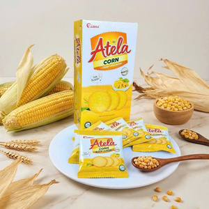 แครกเกอร์ข้าวโพด 150 กรัม กรุบกรอบ ขนมเพื่อสุขภาพ รับผลิตแบบ ODM จำหน่ายส่งจากโรงงาน - Product Image 1