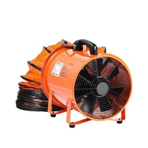 Ventilatore Portatile Industriale da 16,4 Piedi con Tubo Flessibile, 560W, 2894CFM, per Estrazione Aria in Officina, 12 Pollici - Product Image 1