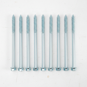 Tornillos para Madera con Recubrimiento de Zinc de Grado Profesional - Cabeza Hexagonal M6-M12 Rosca Parcial Venta al por Mayor - Product Image 1