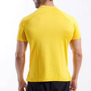 T-shirt Homme Confortable et Extensible à Col Rond, Coupe Musclée, Couleur Unie, Vêtement de Sport – Prix Bas Usine, Meilleures Ventes - Product Image 4