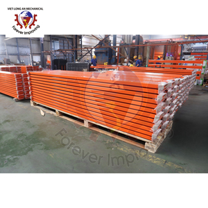 Heavy Duty <b>Steel</b> Upright Selective Pallet <b>Racking</b> for Warehouse Storage with Row Spacer and Adjustable Beam Structure - Product Image 3