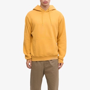 Sweats à capuche personnalisés pour hommes Pull lourd de haute qualité Streetwear 100% coton vierge Sweats à capuche surdimensionnés personnalisés pour hommes de couleur unie - Product Image 1