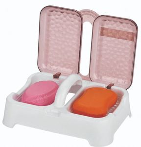 Durable Plastic <b>Soap</b> Box with Self Draining Design Lightweight Travel <b>Soap</b> <b>Holder</b> Case Portable <b>Soap</b> Organizer - Product Image 1