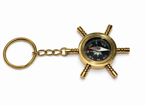 Premium Vintage Handmade Metal <b>Keychain</b> Custom Logo Key Ring <b>Personalized</b> Key Holder for Car Keys Corporate Gifts Promotional - Product Image 1