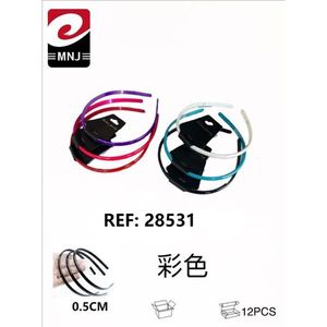 ที่คาดผมแบบหนีบขนาด 0.5 ซม. สายรัดข้อมือ ประเภทสินค้า - Product Image 2