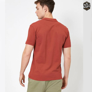 Camisas de Golf Casuales Elegantes de Secado Rápido para Hombre, de Algodón de 180 GSM, con Cuello Camisero y Logotipo Personalizado de Alta Calidad Impreso por Transferencia de Calor - Product Image 2