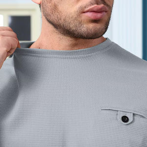 Conjuntos Deportivos de Verano de Manga Corta Más Vendidos para Deportes y Moda en 2026, Chándal Informal con Logotipo Personalizable - Product Image 3