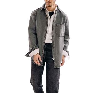 เสื้อเชิ้ตเดนิมผู้ชายคุณภาพสูงปี 2026 เสื้อเชิ้ตเดนิมแขนยาวรุ่นใหม่มาแรง ราคาขายส่ง - Product Image 1