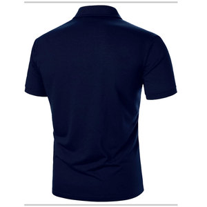 Offre Spéciale – Prix Raisonnable – Service OEM – Chemises Homme en Coton Tricoté Uni 100% – Séchage Rapide – Manches Courtes – Personnalisable - Product Image 3