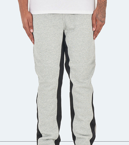 Wholesale Custom Lightweight Cotton Casual Eco-Friendly Casual Pants <b>Jogger</b> <b>Stacked</b> Wide Leg Pants Vintage Flare Men's - Product Image 3