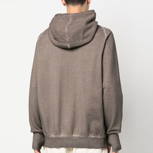 Sweat à capuche pour homme OEM, délavé à l'acide, effet usé, 100% coton tricoté, streetwear d'hiver, fabriqué au Pakistan - Product Image 2