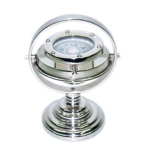 Bonne qualité Sextant boussole en laiton nautique Marine solide Antique dans une boîte en bois cadeau Antique Design boîte nautique en laiton boussole - Product Image 1