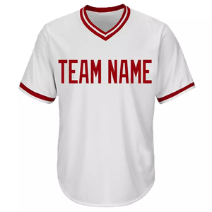 Maillot de baseball pour homme adulte 2026 de haute qualité, respirant, léger, grande taille, personnalisé, imprimé, anti-bactérien, vente en gros - Product Image 6