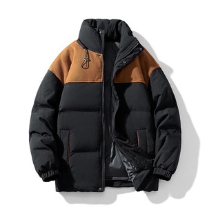 Top Trending Cropped Winter Quilted Nylon Puffer <b>Jacket</b> Women Zipper Hood Custom Logo Streetwear Dyed - Product Image 1