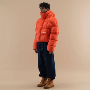 Chaqueta acolchada premium para hombre, diseño elegante, a prueba de viento, abrigo cálido, material suave, ropa de moda casual de invierno. - Product Image 4