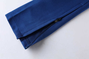 Chaquetas deportivas y pantalones de chándal con cierre de cremallera completa hechos a medida para ropa deportiva de fútbol, conjunto de 2 piezas. - Product Image 2