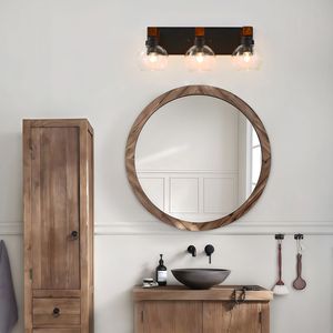 Applique da Bagno Moderna Cromata Nera, Lampada da Parete per Specchio, Ideale per Soggiorno, Camera da Letto, Corridoio - Product Image 2