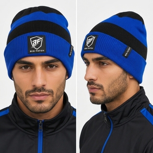 Warm Stylish Unisex Beanie <b>Caps</b> Made From Soft Acrylic Perfect For <b>Winter</b> Season Wear Casual Fashion Or Promotional branding - Product Image 5