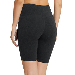 Shorts Deportivos de Cintura Alta para Mujer, Transpirables, de Secado Rápido, para Yoga, Ejercicio, Running, Gimnasio, Spandex/Nylon, Venta al Por Mayor, Alta Calidad - Product Image 5
