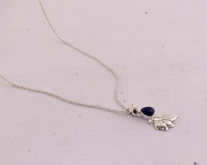 Colgante de Lapislázuli Natural, Plata de Ley 925, Joyería al por Mayor, Collar de Piedra Preciosa Azul Real Intenso para Mujer, Hecho a Mano - Product Image 2