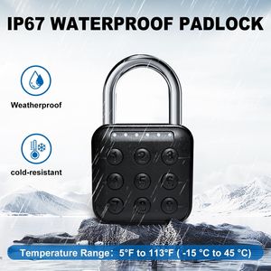 Lucchetto di Alta Sicurezza Senza Chiave per Armadietti di Palestre, Lucchetto a Combinazione per Cancelli Scolastici - Product Image 3