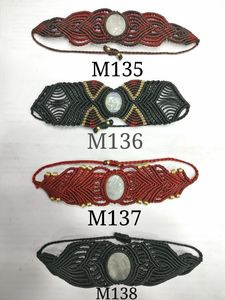 Premium Macrame Braided Boho <b>Bracelet</b> - <b>Adjustable</b> Hand-Woven Jewelry for Gift, Ethnic Friendship Style, Durable Design - Product Image 5