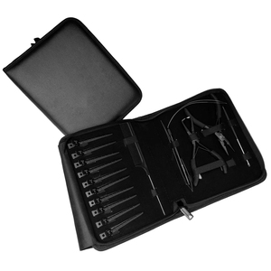 Premium Quality Heavy Duty With Portable Storage Case Durable Multi Purpose Portable Black Color Hair Extension <b>Tools</b> Kits - Product Image 1