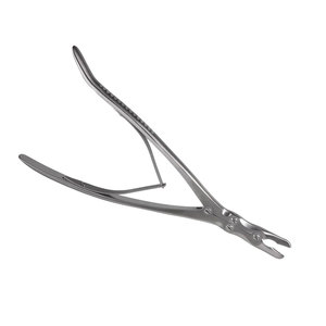 Rongeur à forceps en acier inoxydable droit 4 mm pour la mise en forme et l'élimination des os, instrument chirurgical vétérinaire orthopédique de précision - Product Image 3