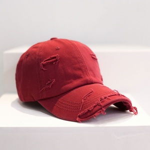 Custom Logo Vintage Washed Duckbill Baseball Cap Embroidered Common 100% Cotton Unisex with Metal Buckle - Product Image 4