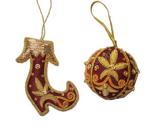 Adorno Navideño Acrílico Cuadrado Hecho a Mano de Alta Calidad, Decoración Festiva Personalizada para el Hogar, Venta al por Mayor, Mariposa Zari - Product Image 2