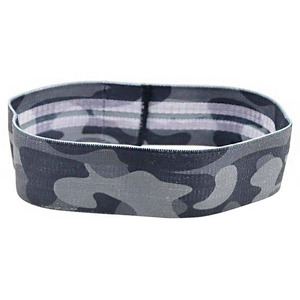 Bande de résistance rouge haute élasticité pour les hanches, confortable et large, idéale pour le renforcement musculaire, la musculation et le fitness. - Product Image 3