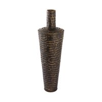Vase à fleurs en métal exclusif, fait main, accent décoratif d'intérieur, magnifique pièce de décoration florale pour salon, design élégant