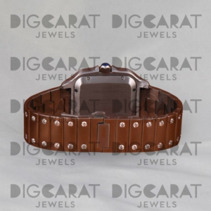 Reloj de Diamantes de Laboratorio de Lujo, Suministro Directo de Fábrica, para Ceremonias de Boda y Fiestas Nupciales, Disponible a Buen Precio - Product Image 4