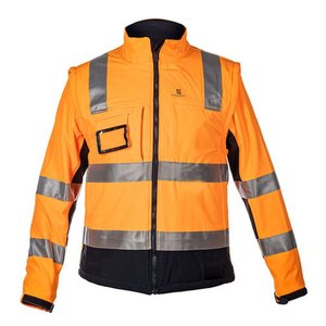 Chaqueta de Trabajo Reflectante de Alta Visibilidad para Hombre, Impermeable, de Invierno, de Seguridad, Resistente al Viento, para Trabajadores 2026 - Product Image 5
