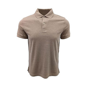 Chemises pour hommes de haute qualité à prix abordable, col roulé, tissu tricoté en polyester/coton, logo personnalisé, service OEM - Product Image 4