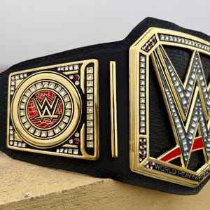 Cinturón de Campeonato Mundial de Lucha Libre Peso Pesado 2025 Indiscutible, Diseño Personalizado, Cuero Vacuno, Hebilla 3D de Aleación de 2mm/4mm, Cómodo - Product Image 6