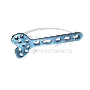 Stainless Steel Durable Reusable Adjustable Veterinary Orthopedic Implant T Type Locking Plate By <b>Blush</b> Surgical - Product Image 6