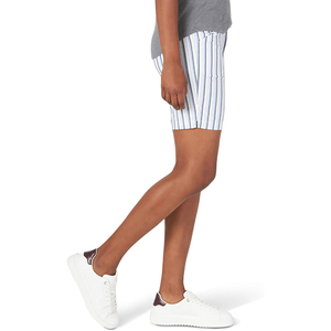 กางเกงขาสั้นผู้หญิงขายดี คุณภาพสูง ผลิตตามสั่งจากปากีสถาน ผ้าเนื้อนุ่มยืดหยุ่น ตกแต่งกระเป๋า ราคาถูก รับผลิตแบบ OEM - Product Image 5