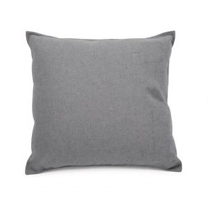Chaise suspendue avec coussin et pompons gris clair - Product Image 5
