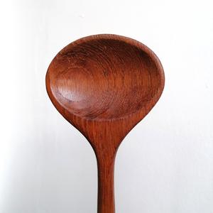 Cuchara de Té de Madera Hecha a Mano con Acabado Liso, Cuchara para Café y Azúcar, Utensilio de Cocina Sostenible - Product Image 1