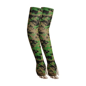Cycling <b>Arm</b> <b>Sleeves</b> Camouflage Print Anti-Uv Protection Unisex Outdoor Sports <b>Compression</b> <b>Sleeve</b> Adult Size - Product Image 1