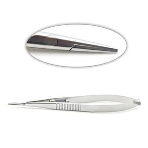 Portaagujas de Microcirugía Castroviejo de Alta Calidad para Implantes Dentales, Instrumento Manual de Acero Inoxidable para Cirugía Oftálmica - Product Image 1