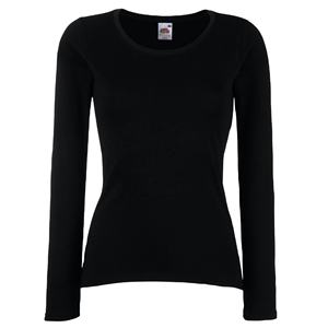 T-shirt en jersey imprimé en coton et élasthanne décontracté pour femmes, manches longues, grande taille, broderie perlée, streetwear, design personnalisé, haut - Product Image 1