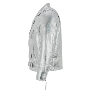 Chaqueta de Cuero Clásica de Motociclista de Primera Calidad, Hecha a Medida, 100% Cuero Vacuno Original para Hombre - Product Image 3