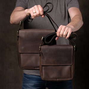 Bolso Mensajero de Cuero Premium a Bajo Precio, Elegante Bolso de Hombro para Hombre para Oficina, Trabajo, Viajes, Portátil y Uso Diario - Product Image 2