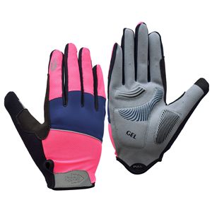 Guantes de Ciclismo Negros de Dedo Completo, Transpirables, Antideslizantes, con Gel en la Palma, para Ciclismo y Deportes al Aire Libre - Product Image 2