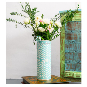 แจกันดอกไม้ฝังกระดูก,งานแฮนด์เมดขนาดกลางสำหรับตกแต่งบนโต๊ะและเคาน์เตอร์ - Product Image 3