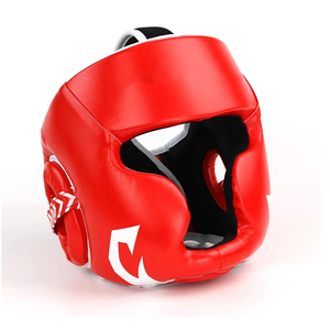 Nouveau protège-tête de boxe unisexe en cuir PU personnalisable, ouvert, pour sparring, confortable, très vendu - Product Image 5